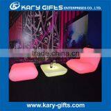 Unbreakable Plastic Material Modern Led Light Coffee Table for Living Room thumbnail-1