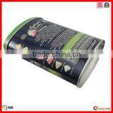 High Quality Oval Shape Custom Coffee Tin Box thumbnail-3