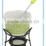 Ceramic Mini Chocolate Fondue Set thumbnail-1