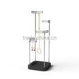 Tonvic 4 Tiers Rotating Iron Jewelry Holder Jewelry Display Stand Organizer thumbnail-4