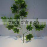 Artificial Plants Artificial Leaf Branch Decor Green Loquat Leaf Decoration thumbnail-5