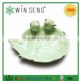Hedgehog Shape Ceramic Cute Bird Feeder Plate thumbnail-1