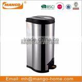 Big Foot Pedal Stainless Steel Dustbin thumbnail-2
