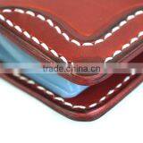 Top Genuine Leather Business Card Holder Business Genuine Leather Cover Bulk Clear PVC Card Holder thumbnail-6