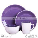 Solid Color Grey Color and White Color Tableware Set thumbnail-5