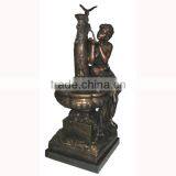 China Bronze Skulpturen Metal Crafts Garden Decoration Bronze Femme Fontaine thumbnail-1