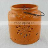 Round Decorative Ceramic Hurrican Lanterns thumbnail-1