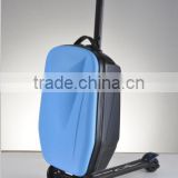 PC ABS trolley travel bag /suitcase scooter