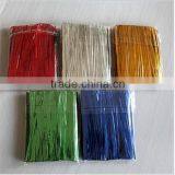 Bakery Pink Metallic Bread Bag Twist Ties, Favor Bag Ties, Lollipop Twist Ties thumbnail-2