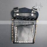 QJ-CP21 High Quality Barber Hair Scissors Leather Cases