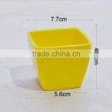 Square Mini Desk & Table Flower Pot thumbnail-3
