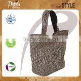 Luxary Handle Jute Tote Bag From India thumbnail-3