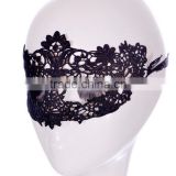 Elegant black ballroom party lace mask for women M5110