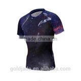 2015 Factory High Quality Sublimation Compression Shirt Men thumbnail-3