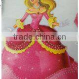 Customized Beautiful Glitter Heat Transfer With Offset Printing thumbnail-3