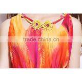 Colorful Sweet 2017 Fashionable Handmade Christening Dress For Summer thumbnail-4