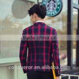 Grid Window Pane Man Suit.BSPL0640 thumbnail-3