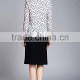 Spring-Summer Season Ladies Length Sleeve Stand Collar Printing Shirt Blouse thumbnail-3