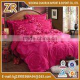 Wholesale 100%cotton 4pcs Beautiful Bridal Bedding Set thumbnail-1