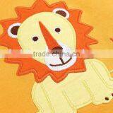 MOM AND BAB 100%Cotton Baby Clothing Stock Baby Bibs Embroidery Animal Desing thumbnail-3