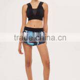 MGOO Wholesale Drawstring Jogger Dri Fit Shorts Silk Printing Women Running Sport Pants thumbnail-3