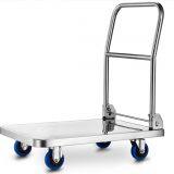 1000kg Platform Hand Truck Cart Welded Frame Easy Installation thumbnail-1