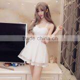 Z&M Women's 2017 Raw Silk Evening Dress Sexy Night Dress Models Shirt Dress thumbnail-5