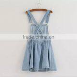 EY0602A Europe and America Women the Cowboy Straps Dress thumbnail-3