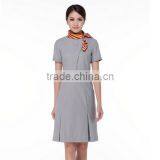 Newest Design Ladies Airline Uniform Air Stewardess Uniform Wholeale thumbnail-2