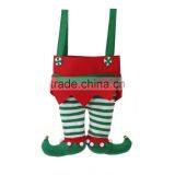 Personalized Blank Felt Christmas Elf Stocking thumbnail-5