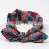 Wholesale Checked Headband ,Cotton Hairbands thumbnail-6