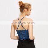 Embroiedered Design Secy Tank Top, Ladies Fashion Cami Clothing thumbnail-2