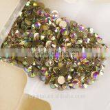 Bling Bling 16 Cuts Rhinestones Non Hotfix Flatback Crystal AB for Nails and Clothing thumbnail-2