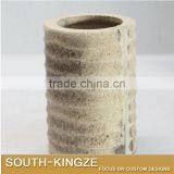 Multiple Design Wood Cylinder Candle Holder thumbnail-3