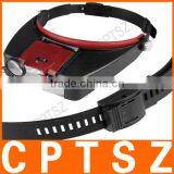 MA-016 Adjustable Head-mounted Magnifier Magnifying Magnifying Lamp Headlights thumbnail-3