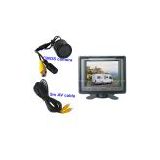 5 inch car rearview system+5 inch car monitor+CMOS camera