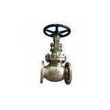 A351 CF3M Stainless Steel Industrial Globe Valve With Gear Box, Hand-Wheel Operator thumbnail-1