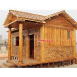 wooden house,wood gazebo house