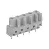 400V 300V 16A 15A 28 - 12AWG MCS PCB Connector , Pitch 7.5mm 2 - 24 Pole