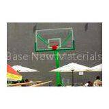 Custom Acrylic Glass Basketball Backboard With Basketball Hoop And Board