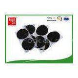 Acrylic Glue Custom Hook and Loop Patches Black Color Soft Loop 25 * 25mm