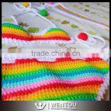 Wholesale Three Pieces Baby Crochet Beachwear thumbnail-2