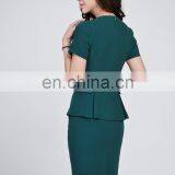 Anti-wrinkle Wholesale Polyester/rayon Manufacture Women Short Sleeve Church Suits thumbnail-6