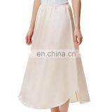 Kate Kasin Women's 35" Comfortable Champagne Satin Waist Slip Half Slip Undergarment KK000264-2 thumbnail-1