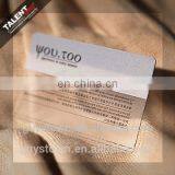 Custom Silk Screen Laminate Matte Transparent Plastic Business Cards thumbnail-6