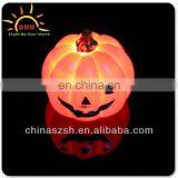 Cool Vinyl Material Light up Colorful LED Glowing Pumpkin for Halloween