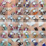 Wholesale braided wrist watch china watch lady bracelet watch