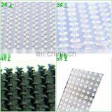 Ultra Thin 4" 100mm White Sew on Molded Plastic Hook and Loop Tape