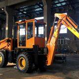 Mini Backhoe Wheel Loader ZG10-20 Factory Price for Sale thumbnail-2