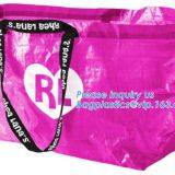 Промоционная, дешевая полипропиленовая вырубная, ламинированная сумка-тотем TNT, тканная из полипропилена , для покупок, европейского стандарта, с ламинированием БОПП, произведенная в Китае из ПП